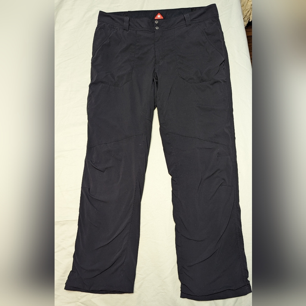 Columbia Women's Omni-Heat Pants Size 14 Black Snow/Ski